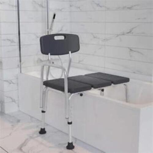 DESCRIPTION: (1) SHOWER TRANSFER CHAIR BRAND/MODEL: DC-HY3510L-WH-GG INFORMATION: WHITE RETAIL$: $80.00 EA QTY: 1