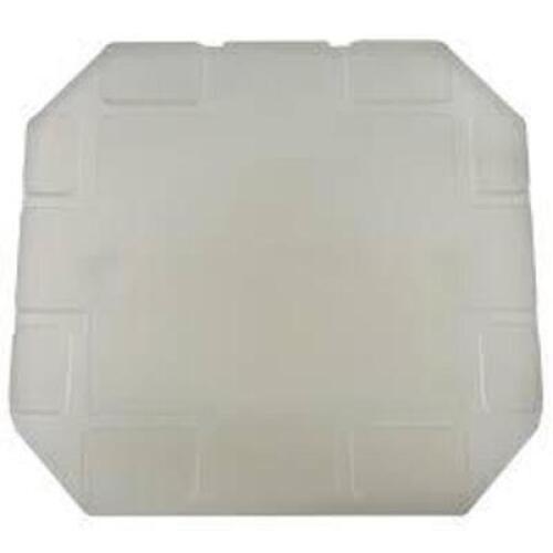 DESCRIPTION: (1) BOX OF (4) URETHANE SNAP IN ARM PADS BRAND/MODEL: SHARK #51674 RETAIL$: $57.64 EA SIZE: 3 18/16 X 3 7/8 X .415 QTY: 1