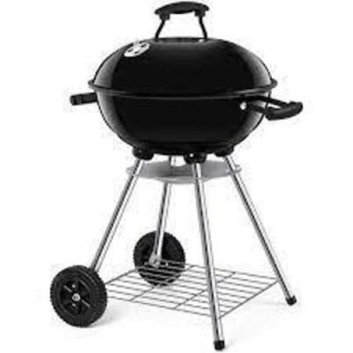 DESCRIPTION: (1) PORTABLE CHARCOAL GRILL BRAND/MODEL: SUGIFT #BBQ18687 INFORMATION: BLACK RETAIL$: $85.52 EA SIZE: 18" QTY: 1