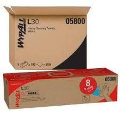 DESCRIPTION: (1) CASE OF (8) BOXES OF (100) HEAVY DUTY CLEANING TOWELS BRAND/MODEL: WYPALL RETAIL$: $84.58 EA QTY: 1