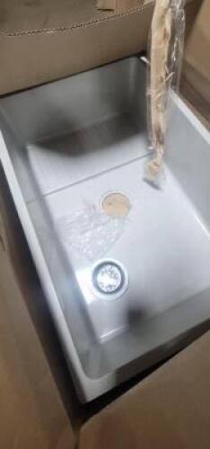 DESCRIPTION: (1) MOP SERVICE BASIN BRAND/MODEL: ZURN RETAIL$: $201.12 EA SIZE: 36X24 QTY: 1