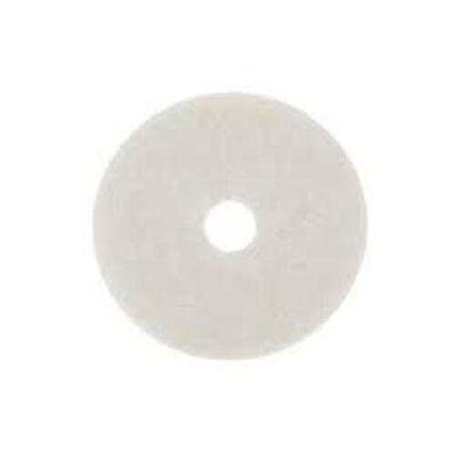 DESCRIPTION: (5) SUPER POLISHING FLOOR PAD BRAND/MODEL: 3M #4100 INFORMATION: WHITE RETAIL$: $15.99 EA SIZE: 11" QTY: 5