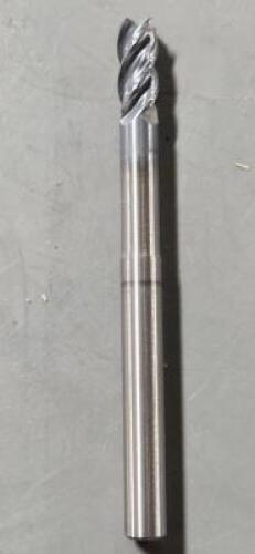 DESCRIPTION: (3) SOLID CARBIDE SQ END MILLS BRAND/MODEL: IMCO 67740 RETAIL$: $52.87 EA SIZE: 1/4" 1/2" LOC QTY: 3
