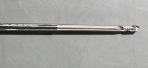 DESCRIPTION: (2) SOLID CARBIDE EXTRA LENGTH SPOTTING DRILLS BRAND/MODEL: MBAERO EG1047 RETAIL$: $ 29.99 EA SIZE: .281" QTY: 2