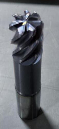 DESCRIPTION: (1)REDUCED FLUTE END MILL BRAND/MODEL: ISCAR/ECKI1H1.25/3-7C1CFR.12T5 INFORMATION: $ 468.90, SOLID CARBIDE 6-FLUTE RETAIL$: $468.99 EA SI