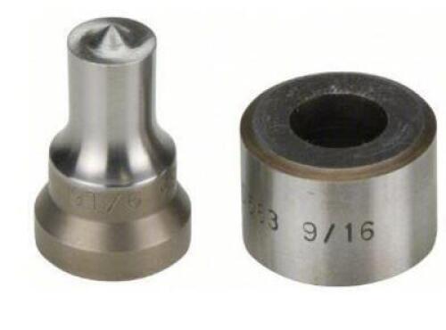 DESCRIPTION: (1) PUNCH AND DIE SET BRAND/MODEL: ENERPAC SPD563 RETAIL$: 325.92 SIZE: 9/16" 1/2" BOLTL SIZE QTY: 1