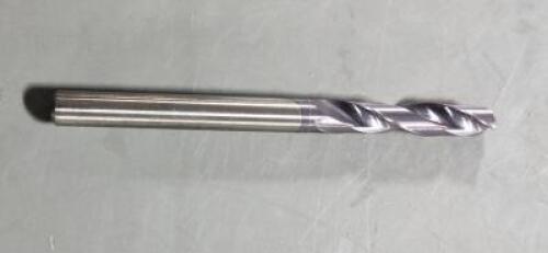 DESCRIPTION: (2) SOLID CARBIDE SCREW MACHINE DRILL BIT BRAND/MODEL: MA FORD 2XDCS2500A RETAIL$: $87.00 EA SIZE: 1/4" QTY: 2