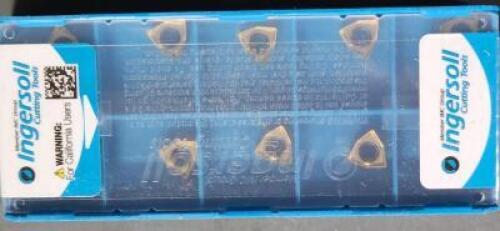 DESCRIPTION: (50) DIPOSHEXA WNMU SOLID CARBIDE MILLING INSERTS BRAND/MODEL: INGERSOLL WNMU 04T304N1 RETAIL$: 16.50 PER INSERT QTY: 50