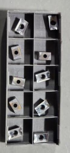 DESCRIPTION: (10) APKR CARBIDE MILLING INSERTS BRAND/MODEL: ISCAR APKR1003PDR-HM 328 RETAIL$: $25.88 PER INSERT QTY: 10