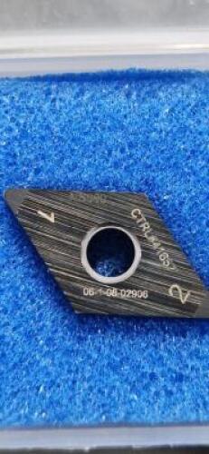 DESCRIPTION: (10) PVD COATED TURNING INSERTS BRAND/MODEL: NORTHAMERICAN TOOL DNGA432 80425MT RETAIL$: $111.84 PER INSERT QTY: 10