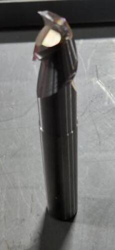 DESCRIPTION: (1) HIGH PERFORMANCE CARBIDE REDUCED NECK 2 FLUTE END MILL BRAND/MODEL: DATAFLUTE HSMM20750.060R RETAIL$: 222.78 SIZE: 3/4" CUT/SHANK DIA
