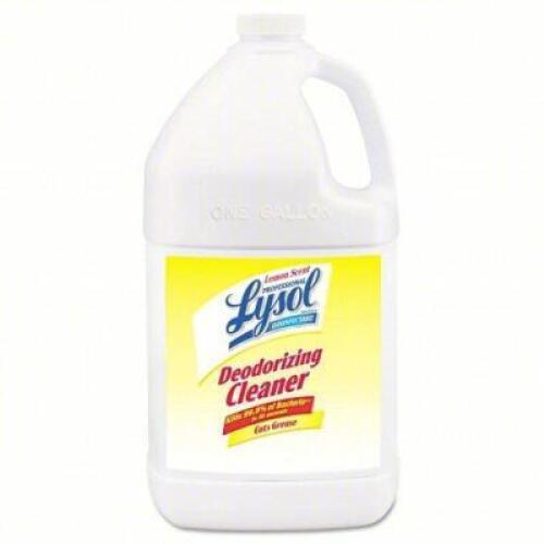 DESCRIPTION: (1) CLEANER AND DISINFECTANT BRAND/MODEL: LYSOL #22C504 INFORMATION: LEMON SCENT RETAIL$: $60.00 TOTAL SIZE: 1 GALLON QTY: 1