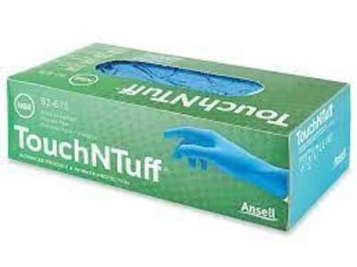 DESCRIPTION: (2) BOXES OF (100) FOOD COMPLIANT POWDER FREE GLOVES BRAND/MODEL: TOUCH N TUFF #92-675 RETAIL$: $20.23 EA SIZE: SIZE M QTY: 2