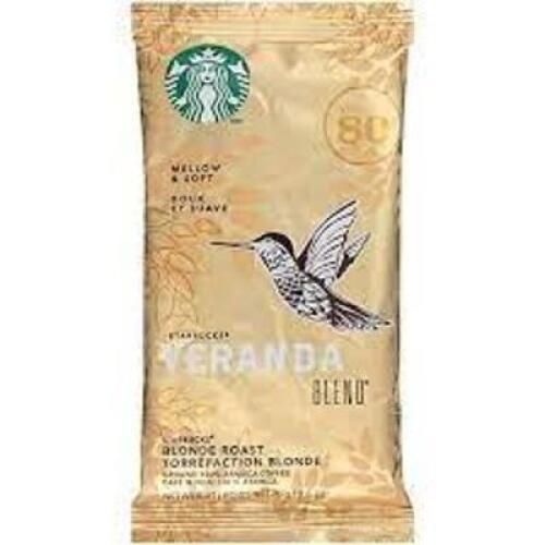 DESCRIPTION: (1) CASE OF (18) PACKETS OF VERANDA COFFEE PACKETS BRAND/MODEL: STARBUCKS RETAIL$: $66.55 EA SIZE: 2.5 OZ A PACKET QTY: 1