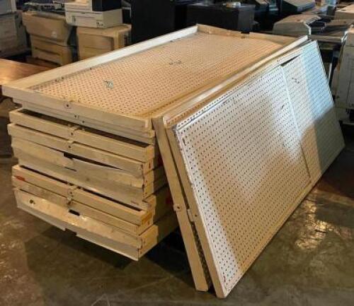 14 PIECE PEG-BOARD PANEL SET