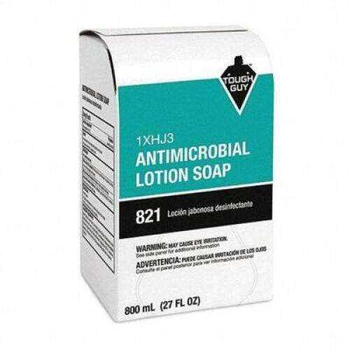DESCRIPTION: (1) PACK OF (12) HAND SOAP BRAND/MODEL: TOUGH GUY #1XHJ3 RETAIL$: $151.26 EA SIZE: 800 ML QTY: 1