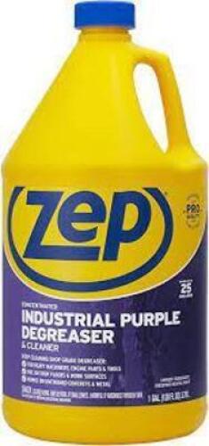 DESCRIPTION: (2) CONCENTRATED INDUSTRIAL PURPLE DEGREASER BRAND/MODEL: ZEP #ZU0856128 RETAIL$: $30.00 EA SIZE: 1 GALLON QTY: 2