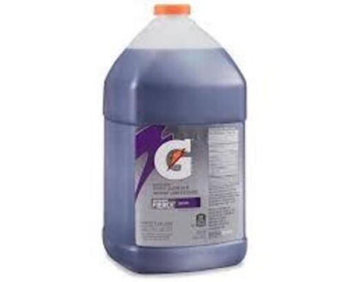 DESCRIPTION: (2) SPORTS DRINK CONCENTRATE BRAND/MODEL: GATORADE INFORMATION: GRAPE RETAIL$: $17.17 EA SIZE: 1 GALLON QTY: 2
