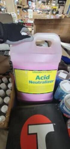 DESCRIPTION: (1) ACID NEUTRALIZER BRAND/MODEL: ULTIMATE ACID EATER RETAIL$: 385 SIZE: 5 GALLON QTY: 1