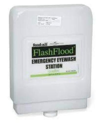 DESCRIPTION: (1) EMERGENCY EYEWASH STATION BRAND/MODEL: SPERIAN FENDALL #3PVU4 RETAIL$: $56.64 EA SIZE: 1 GALLON QTY: 1
