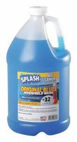 DESCRIPTION: (3) WINDSHIELD WASHER FLUID BRAND/MODEL: SPLASH #2EXW5 RETAIL$: $5.43 EA SIZE: 1 GALLON QTY: 3