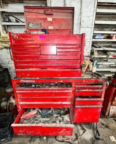 SNAP ON TOOL ORGANIZER W/ CONTENTS