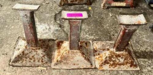 (3) METAL JACK STANDS