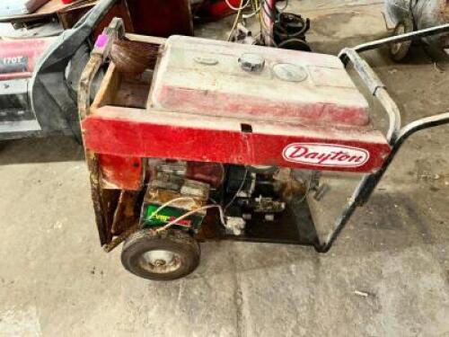 DAYTON GAS POWERED GENERATOR.
