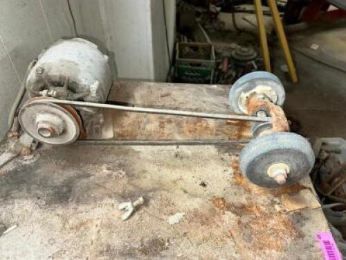 TABLE TOP BENCH GRINDER.
