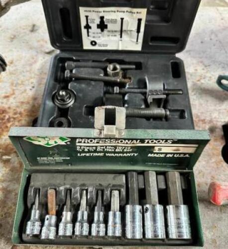 (2) SMALL TOOL SETS.