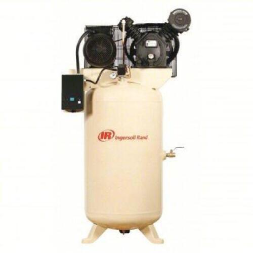 DESCRIPTION: (1) ELECTRIC AIR COMPRESSOR BRAND/MODEL: INGERSOL RAND/4M310 INFORMATION: 24CFM, 240V AC RETAIL$: $3,361.20 SIZE: 80 GALLON QTY: 1