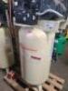 DESCRIPTION: (1) ELECTRIC AIR COMPRESSOR BRAND/MODEL: INGERSOL RAND/4M310 INFORMATION: 24CFM, 240V AC RETAIL$: $3,361.20 SIZE: 80 GALLON QTY: 1 - 2