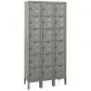 DESCRIPTION: (2) BOX LOCKERS BRAND/MODEL: HALLOWELL/U3288-6A-HG INFORMATION: GRAY, LOUVERED, PADLOCK HASP, 6 TIERS, 3 UNITS WIDE RETAIL$: $1093/EA SIZ