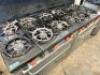 FRANKLIN CHEF TEN BURNER GAS RANGE W/ LOWER DOUBLE OVEN - 5