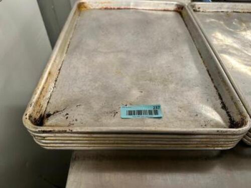 (6) HALF SIZE SHEET PANS