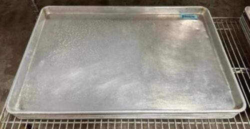 (4) FULL SIZE STAINLESS INSERTS