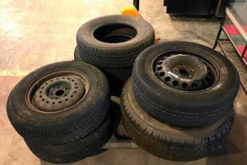 ASSORTED AUTOMOTIVE TIRES