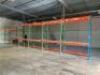 DESCRIPTION: (6) SECTIONS OF 8' X 12' SLOTTED STYLE PALLET RACKING (CONTENTS ARE NOT INCLUDED) INFORMATION: INCLUDES: (7) 42" X 12' UPRIGHTS, (30) 8' - 5