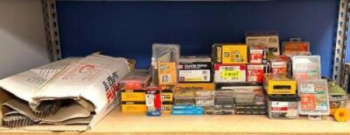 DESCRIPTION: CONTENTS OF SHELF (ASSORTED HARDWARE AS SHOWN) LOCATION: WAREHOUSE #1- PAINT ROOM