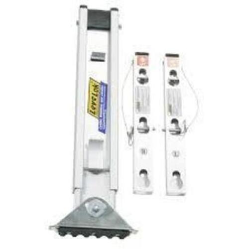 DESCRIPTION: (2) LEVELLOK LADDER LEVELER W/ BASE UNITS BRAND/MODEL: WERNER LOCATION: WAREHOUSE #1- PAINT ROOM