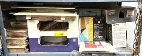 DESCRIPTION: CONTENTS OF SHELF (ASSORTED FIXTURES AND HARDWARE AS SHOWN) LOCATION: WAREHOUSE #1- PAINT ROOM