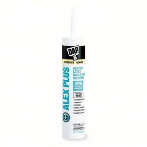 DESCRIPTION: (10) DAP CAULK CARTRIDGE- WHITE BRAND/MODEL: DAP LOCATION: WAREHOUSE #1- PAINT ROOM