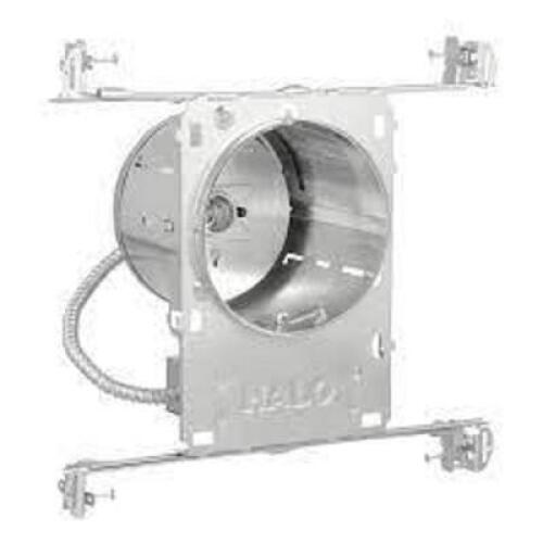 DESCRIPTION: 6" NEW CONSTRUCTION CAN LIGHT FIXTURES (6-PACK) BRAND/MODEL: HALO H7ICT INFORMATION: NEW RETAIL$: $98.89 LOCATION: WAREHOUSE #1- PAINT RO