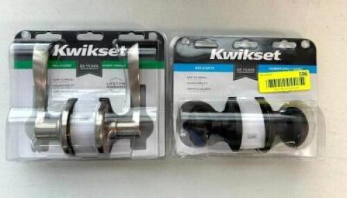 DESCRIPTION: VARIOUS DOOR HARDWARE AS SHOWN LOCATION: SHOWROOM