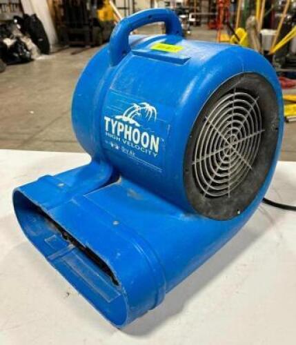 DESCRIPTION: 3-SPEED INDUSTRIAL BLOWER BRAND/MODEL: TYPHOON LOCATION: WAREHOUSE QTY: 1