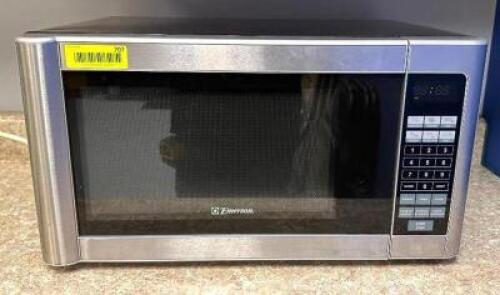 DESCRIPTION: HOUSEHOLD MICROWAVE OVEN BRAND/MODEL: EMERSON MW8119SB LOCATION: KITCHEN QTY: 1