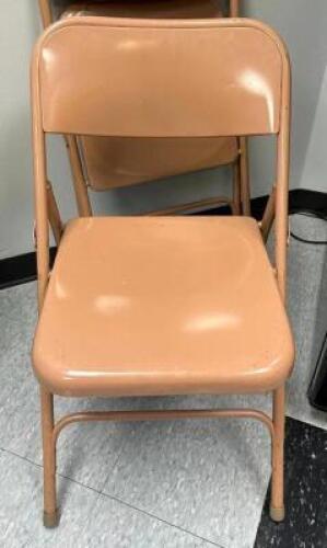 DESCRIPTION: (2) FOLDING CHAIRS LOCATION: KITCHEN QTY: 2