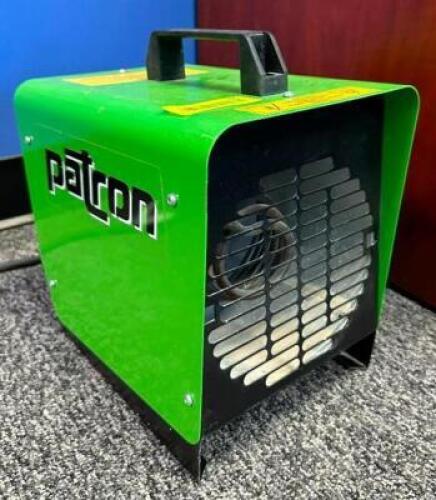 DESCRIPTION: ELECTRONIC CONSTRUCTION HEATER BRAND/MODEL: PATRON E1.5 LOCATION: CORNER OFFICE QTY: 1