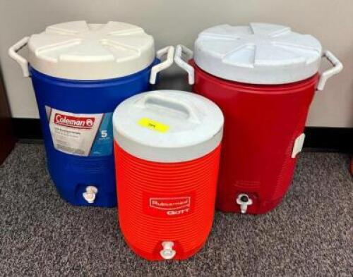 DESCRIPTION: (3) WATER DISPENSING COOLER LOCATION: MAIN OFFICE QTY: 3