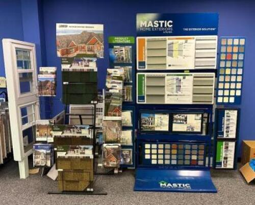 DESCRIPTION: ASSORTED DISPLAYS AS SHOWN LOCATION: MAIN OFFICE QTY: 1